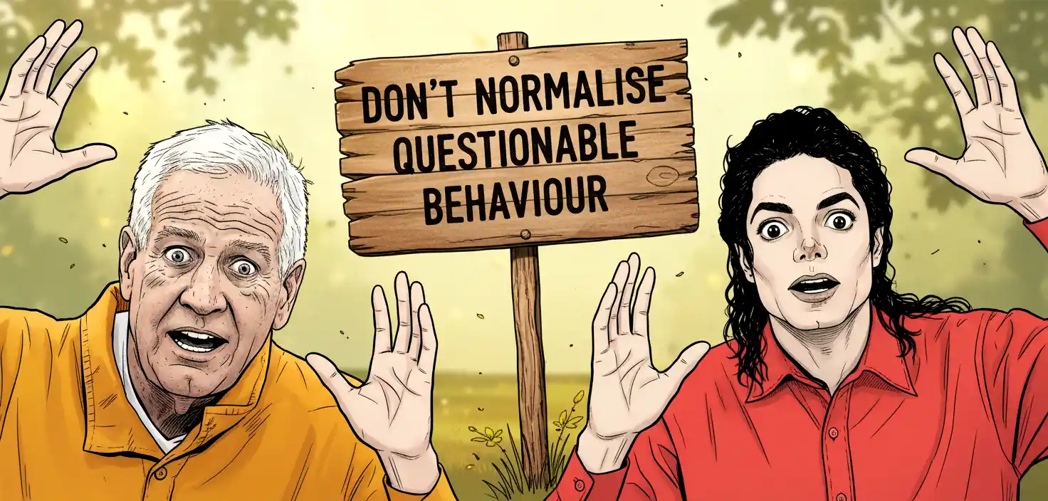 Jerry Sandusky and Michael Jackson