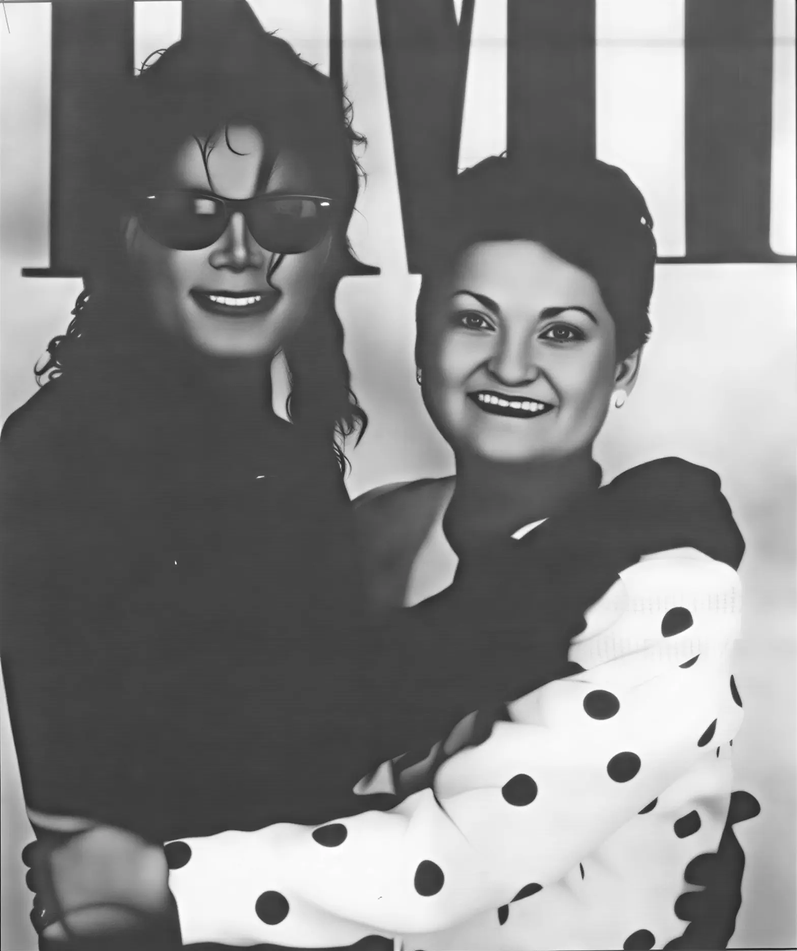 Michael Jackson and Norma Staikos