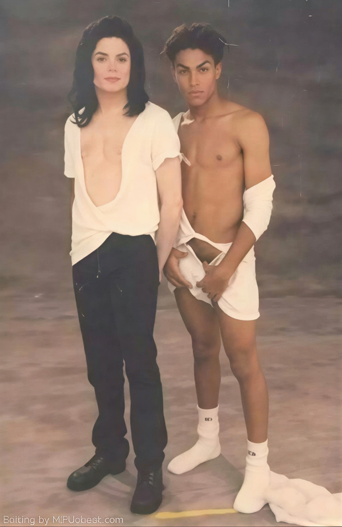 Jackson and his nephew